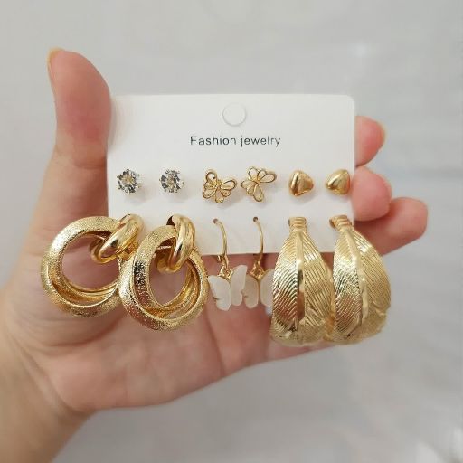 گوشواره Fashion Jewelry کد 1222 - خرید آنلاین از گالری آداس